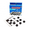 Фото товара - Настольная Игра Шашки (поле 28,5*28,5см, пластик, картон, в коробке, от 6 лет) ИН-0674, (Рыжий кот)