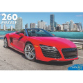 Фото товара - Пазлы 260 дет. Красный автомобиль П260-0562, (Рыжий кот)