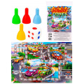Фото товара - Настольная Игра Большая гонка (игра-ходилка, мини, фишки, кубик, в пакете, от 3 лет) ИН-3473, (Рыжий кот)