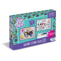 Фото товара - Пазлы набор 108 дет. Littlest Pet Shop. Дизайн-студия. Лучшие друзья (2в1) (элементы для украшения) (+сюрприз) 04419, (ООО "Оригами")