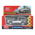 Фото товара - Модель Инерционная Технопарк Toyota Land Cruiser Prado (12см, металл, открываются двери, хром серебристый, в коробке, от 3 лет) PRADO-SL-CH-WOD/PRADO-SL-CH-WOD, (Huada Toy Co.,Ltd)