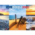 Маленькое фото товара - Пазлы 2000 дет. Triptych. Яркие краски природы (3в1) (Premium) 2000ПЗ2_20929, (Хатбер-М). Вариант №1