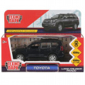 Фото товара - Модель Инерционная Технопарк Toyota Land Cruiser Prado (12см, металл, открываются двери, черный, в коробке) PRADO-BK, (Shantou City Daxiang Plastic Toy Products Co., Ltd)