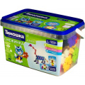 Фото товара - Конструктор Тимошка JUNIOR 150 дет. Снежинка (в контейнере, от 3 лет) 042, (ТД Алтай)