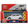 Фото товара - Модель Инерционная Технопарк KIA Rio (12см, металл, открываются двери, багажник, белый, в коробке) RIO-WT, (Shantou City Daxiang Plastic Toy Products Co., Ltd)