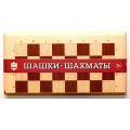 Фото товара - Настольная Игра Шашки-шахматы (складная доска, пластик) 03889, (ООО "Десятое королевство")