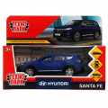 Фото товара - Модель Инерционная Технопарк Hyundai Santa Fe (12см, металл, открываются двери, синяя, в коробке) SANTAFE2-12FIL-BU, (Shantou City Daxiang Plastic Toy Products Co., Ltd)