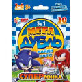 Фото товара - Умные Игры Мега дубль. Супергонка. Найди пару (5в1, 30 карточек, в коробке, от 5 лет) 540298, (ООО "СИМБАТ")