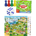 Фото товара - Настольная Игра Играй, ищи, изучай. Быстрее всех (игра-ходилка, фишки, кубик, в коробке, от 4 лет) ИН-0760, (Рыжий кот)