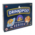 Маленькое фото товара - Настольная Игра Drinkopoly (6 рюмок, 56 карт, игровое поле, палец указатель, правила, в коробке, от 18 лет) WH-1923, (Play Land Monopoly LTD). Вариант №1