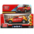 Фото товара - Модель Инерционная Технопарк KIA Rio КАРШЕРИНГ (12см, металл, открываются двери и багажник, красный, в коробке) XLINE-12DEL-RD, (Shantou City Daxiang Plastic Toy Products Co., Ltd)