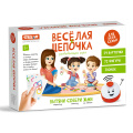 Фото товара - Настольная Игра Веселая цепочка (54 карточки, 72 фигуры, звонок, в коробке, от 3 лет) 01163, (Стеллар)