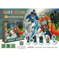 Фото товара - Настольная Игра ИГРОТЕКА Руслан и Людмила (двустороннее игровое поле, карточки, фигурки, фишки, 5-7 класс,  в коробке, от 10 лет) 51-0160-02, (Просвещение-Союз)