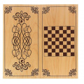Фото товара - Настольная Игра Нарды (доска 60*60см, фишки пластик, кубики) 03-027/462235, (ООО "Владспортпром")