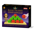 Фото товара - Настольная Игра №66. Властелин пирамиды (игровые элементы, правила, в коробке, от 3 лет) 01166, (Стеллар)