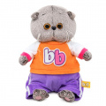 Фото товара - Budi Basa Мягкая Игрушка Кот Басик BABY в костюмчике в стиле спорт-шик (20см, в подарочной коробке) BB-156, (ООО "МПП")