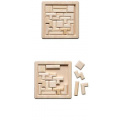 Фото товара - Smile Decor Тетрис-головоломка (рамка-вкладыш, дерево, от 3 лет) П046, (ИП Монжаев С.М.)