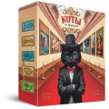 Фото товара - Настольная Игра ИГРОТЕКА Коты на вернисаже (Иванова Н.) (игровое поле, карточки, фишки, кубики, правила, в коробке, от 6 лет) 51-0262-01, (Просвещение-Союз)