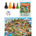 Фото товара - Настольная Игра Кублэнд (игра-ходилка, мини, фишки, кубик, в пакете, от 3 лет) ИН-6868, (Рыжий кот)