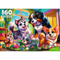 Фото товара - Пазлы 160 дет. Милые щенки в комнате Ф160-6641, (Рыжий кот)