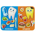 Фото товара - WoodLandToys Сортер Полезное и вредное (дерево, в пакете, от 3 лет) 117213, (ООО "СИБИРСКИЙ СУВЕНИР")