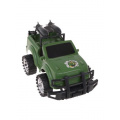 Фото товара - Машина Инерционная TOYS. Военная (инерционный, зеленый, в сетке, от 3 лет) JF108, (Guangdong Jaki Technology and Education Co.,Ltd.)