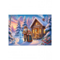 Фото товара - Пазлы 60 дет. Оживи мультфильм. Снегурочка (+QR-код) Х60-9708, (Рыжий кот)