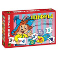 Фото товара - Настольная Игра Играем и учимся. Цифры (карточки, правила, в коробке, от 3 лет) 76002, (Степ Пазл)