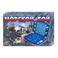 Фото товара - Настольная Игра Морской бой-2 (2 игровых поля с экраном, корабли, фишки, в коробке, от 7 лет) 00993, (ООО "Десятое королевство")