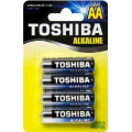 Фото товара - Элемент питания LR06  4BL TOSHIBA