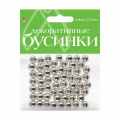 Фото товара - Бусины круглые серебряные  8 мм 2-371/08 Альт