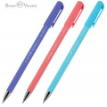Маленькое фото товара - Ручка шариковая 0.5 мм "SlimWrite.JOY" синяя (3 цвета корпуса) 20-0053 Bruno Visconti. Вариант №1