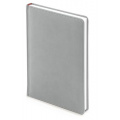 Фото товара - Ежедневник недатированный А5+ 272 стр. "ВЕЛЬВЕТ" (СЕРЕБРЯНЫЙ) 3-115/51 Bruno Visconti