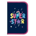 Маленькое фото товара - Пенал 2-х ств. 190х90 мм "SUPER GIRL" софттач ПКБС-СУР SchoolФормат. Вариант №1
