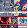 Маленькое фото товара - Тетрадь  96л клетка "I like my bike" (075701) Хатбер. Вариант №1