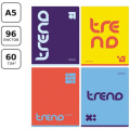 Маленькое фото товара - Тетрадь  96л клетка "Monocolor. Trend" Т5ск96 11118 BG. Вариант №1