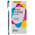 Маленькое фото товара - Ручка гелевая "Solo" 0.5мм синяя, игольчатый пишущий узел (1474301) SILWERHOF. Вариант №1