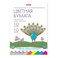 Фото товара - Набор цветной бумаги флуоресцентной и металлизированной А4 10л 10цв. в папке 58486 ErichKrause