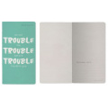 Фото товара - Записная книжка А6 30л клетка "TROUBLE" 7-30-001/14 Bruno Visconti