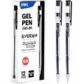 Фото товара - Ручка гелевая "Каждый раз/EveryU" G65-BK 0.5 мм черная (1872831) Deli