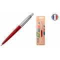Фото товара - Ручка шариковая PARKER "Jotter Original K60" (CW2096857) Red CT M синие чернила, блистер (1846433) PARKER
