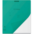 Фото товара - Тетрадь  18л линия с пластиковой обложкой 56424 Классика CoverPro® Сияние бирюзовая ErichKrause