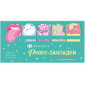 Маленькое фото товара - Закладки фигурные с клеевым краем 23х64 мм 5цв х 15шт ХИППИ бумажные 65215 Феникс. Вариант №1
