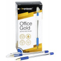 Фото товара - Ручка шариковая масляная 0.5мм "Office Gold" синяя OPR04-03-B inФОРМАТ
