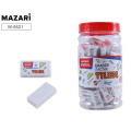 Фото товара - Ластик "Плитки/TILING" белый, ПВХ 33х17х9 мм M-8521 Mazari