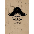 Фото товара - Записная книжка А5  80л клетка "Пират/Pirate" КЗ5803486 Listoff