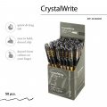 Фото товара - Ручка шариковая 0.38 мм "CrystalWrite" черная 20-0404/02 Bruno Visconti