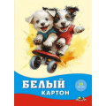 Фото товара - Набор картона белого А4  20л "Веселые друзья" С2621-11 АппликА
