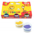 Фото товара - Тесто для лепки  6цв 360 гр. "Тестолин" LPLD-0106 Лео