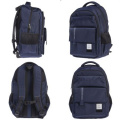 Фото товара - Рюкзак школьный "PERFECT. Navy" 47х32х17 см 2 отделения 4 кармана (090030) 10111 Хатбер